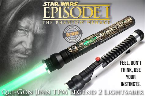 Ro Lightsabers Qui Gon Jinn Tpm Legend 2 Lightsaber