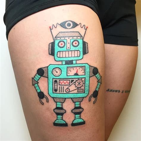 Unique Robot Tattoo Designs to Inspire Your Next Ink