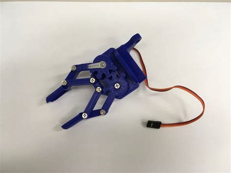 Robotarm Mini Servo Gripper 3Dprinting 3Dthursday Adafruit