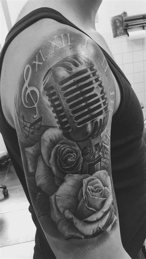 Rock Roll Made By Ganso Galv O Music Tattoos Arm Tattoos Tattoo