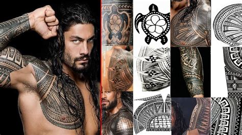 Roman Reigns Body Tattoo Designs Romanreigns Youtube