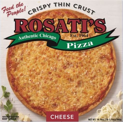 Rosati S Thin Crust Cheese Frozen Pizza 19 75 Oz Kroger