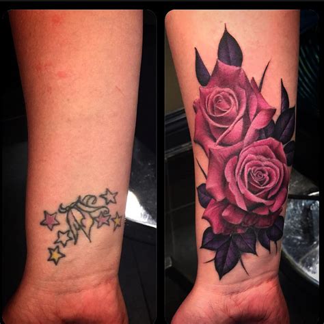 Rose Cover Up Tattoos Best Tattoo Ideas Gallery