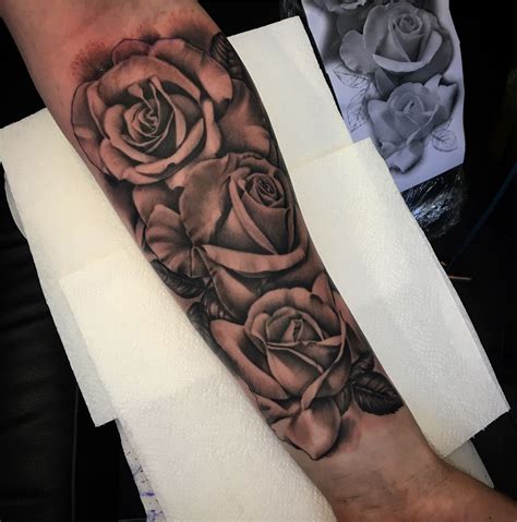 Rose Tattoos On Arm For Guys Idalias Salon