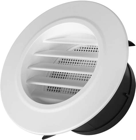 Round Ventilation Grilles With Soffit Mesh Improve Air Quality In Your