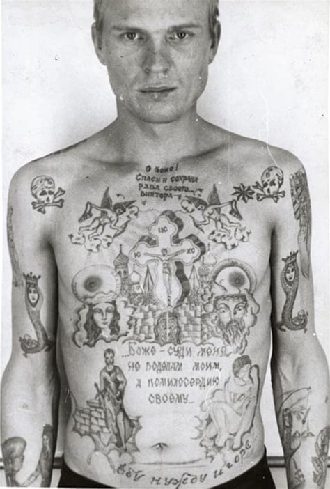 Russian Prison Tattoos Meanings Russian Prison Tattoos Prison