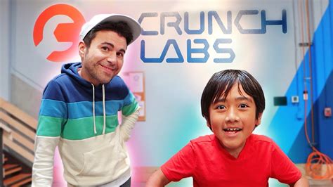 Ryan Visits Mark Rober S Crunch Labs Youtube