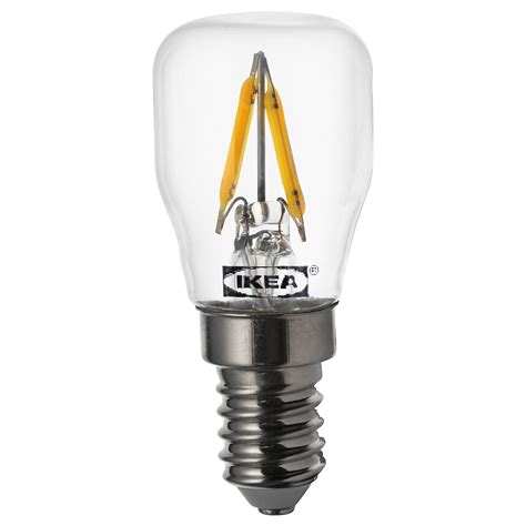 Ryet Led Sign Bulb E14 80 Lumen Clear Ikea