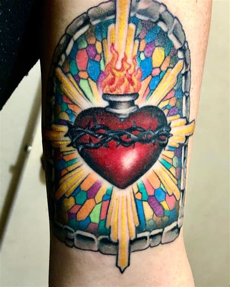 Sacred Heart Tattoo Meaning and Symbolism Explained