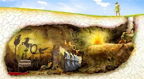 Saddam Hussein S Allegory Of The Cave 2 Saddam Hussein S Hiding