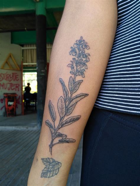 Meaningful Sage Tattoo Designs for Spiritual Individuals