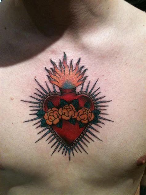 Sagrado Corazon Tattoo Designs Southindianweddingoutfitsforgirls