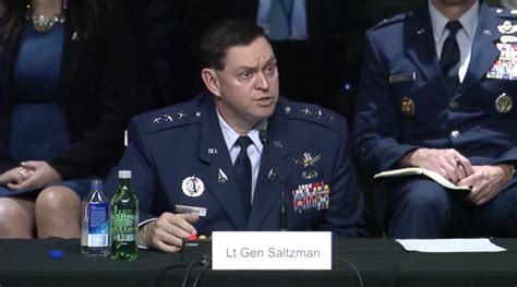 Saltzman Space Force Must Invest In Test And Training Technology Air