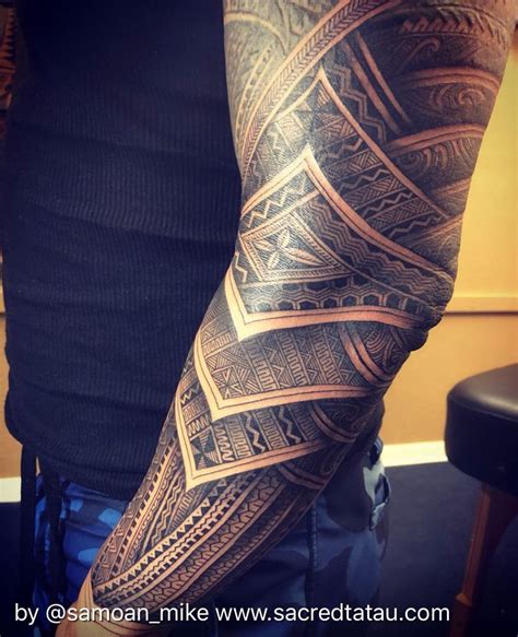 Samoan Inspired Tatau By Michael Fatutoa Samoan Mike Samoantattoos