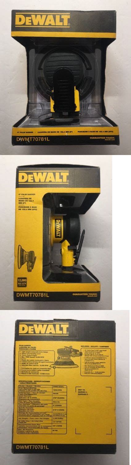 Sanders 42249 Dewalt Dwmt70781l 6 Palm Sander Brand New Free