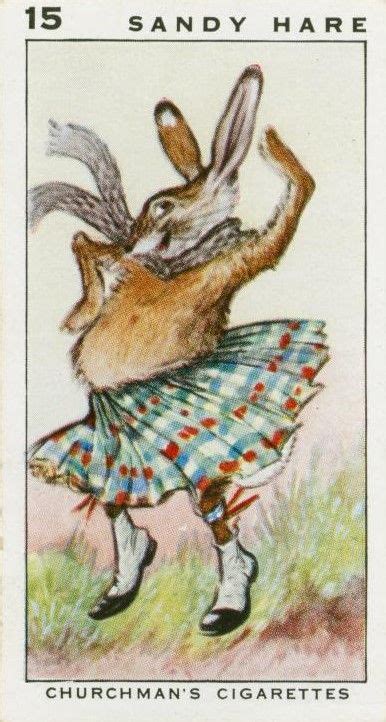 Sandy Hare Animals Japanese Prints Old Postcards