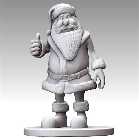 Santa Claus 3D Model 3D Printable Cgtrader