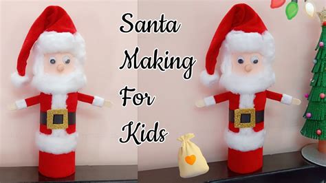 Santaclaus How To Make Santa Claus At Home Santa Claus Making With All