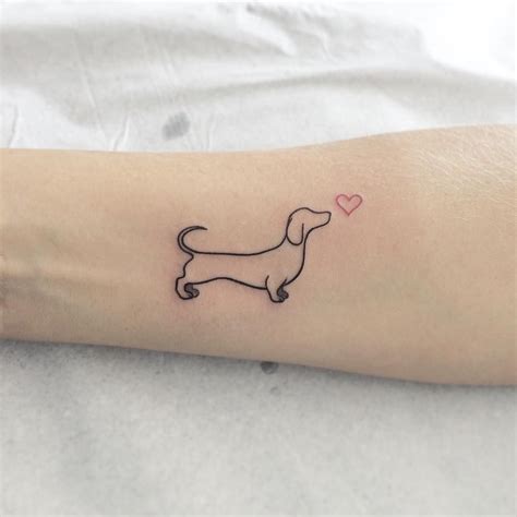 5 Dachshund Tattoo Designs You'll Love