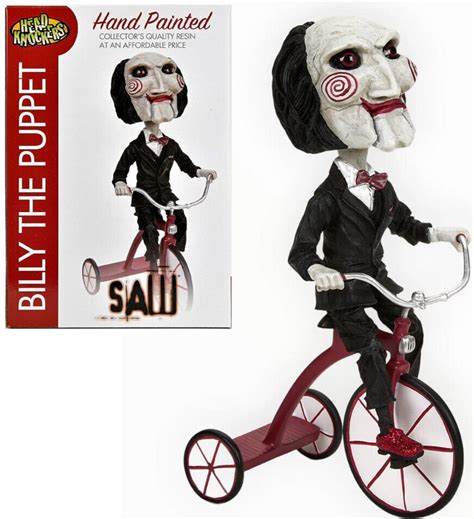 Saw Billy The Puppet On Tricycle Bobble Head Saw Puppet Bobble Head