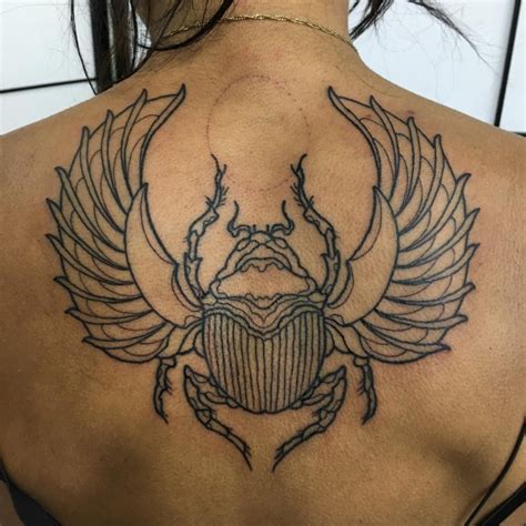 10 Scarab Tattoo Designs with Ancient Egyptian Significance