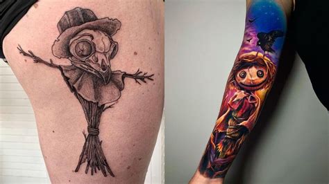 Scarecrow Tattoo Designs: Spooky and Unique Art Ideas