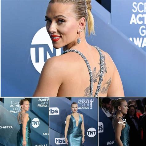 Scarlett Johansson S Stunning Tattoo Revealed A Peek Into Her Enormous