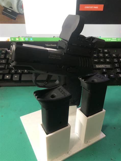 Sccy Cpx 9Mm Gun Stand By Trtl Download Free Stl Model Printables Com