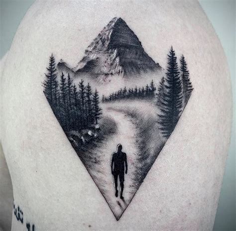 Scenic Tattoos Designs for Nature Lovers