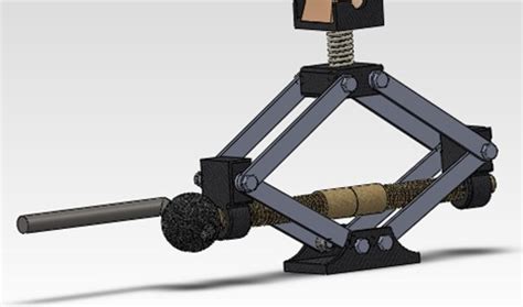 Scissors Car Jack Other Stl Solidworks 3D Cad Model Grabcad