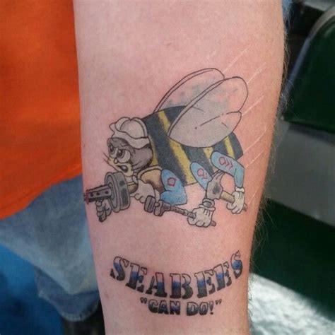 Seabees Tattoos By George Pinterest Tatting And Tattoo