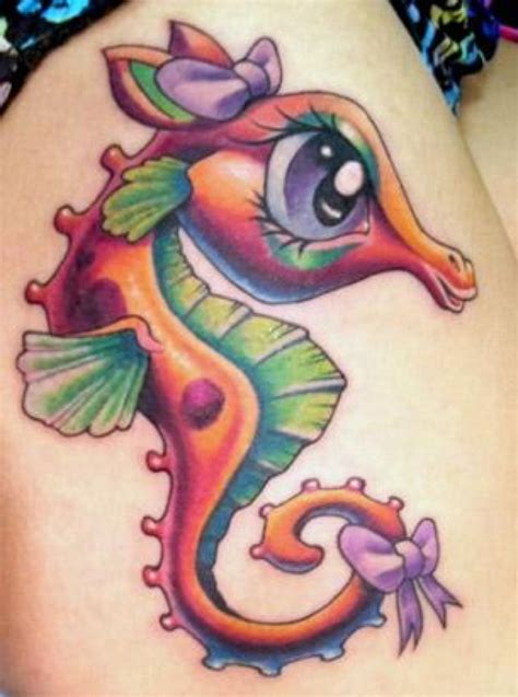 Seahorse Tattoos Designs Ideas And Meaning Tattoos For You