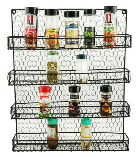 Maximize Your Kitchen with a Seasoning Wall Rack