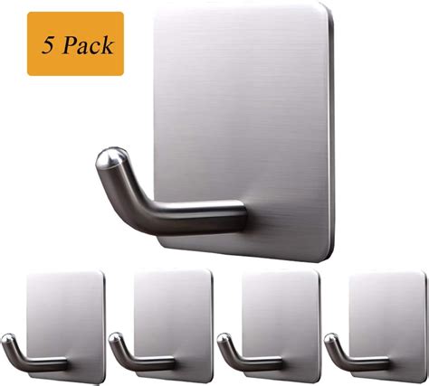 Self Adhesive Hooks Removable Wall Hooks Heavy Duty Kohuijoo