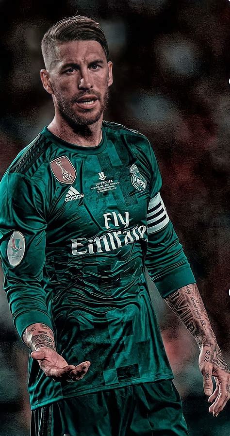 Sergio Ramos The King Real Madrid Sergio Ramos Psg La Liga Hd Phone Wallpaper Peakpx