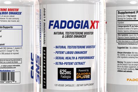 Serious Nutrition Solutions Fadogiapure Based Fadogia Xt