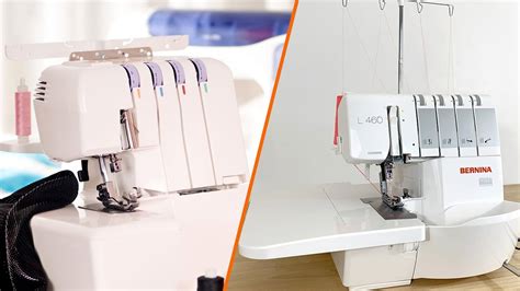 Sewing Machine Vs Overlock Machine 7 Main Differences You Should