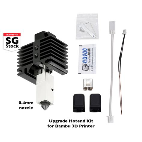 Sg Stock Upgrade Hotend For Bambu Lab X1 Carbon 3D Printer Shopee