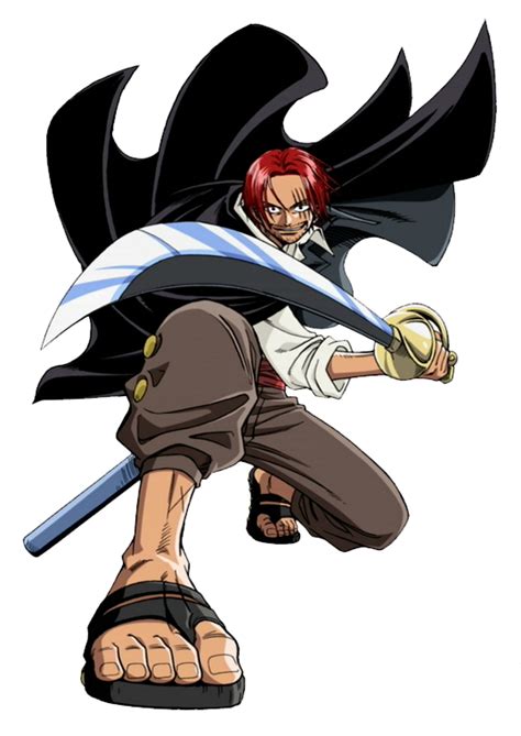 Shanks Sword Anime One Piece Drawings Red Hair Pirates