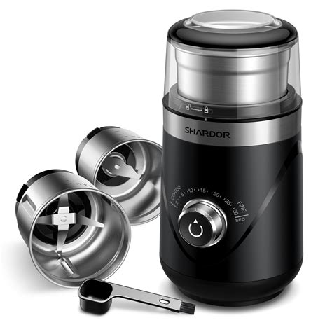 Shardor Adjustable Coffee Grinder Electric Spice Grinder Coffee Bean Grinder Espresso Grinder