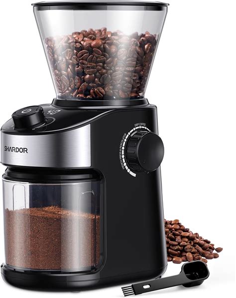 Shardor Conical Burr Coffee Grinder Electric 31 Precise Grind Settings Coffee Bean Grinder For