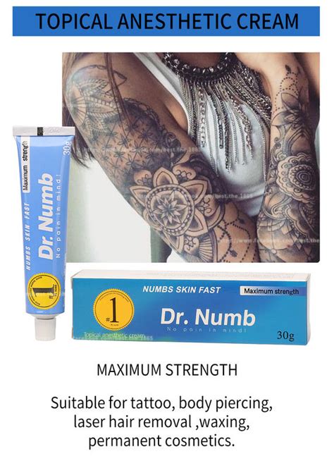 Share 71 Dr Numb Tattoo Numbing Cream Best In Cdgdbentre