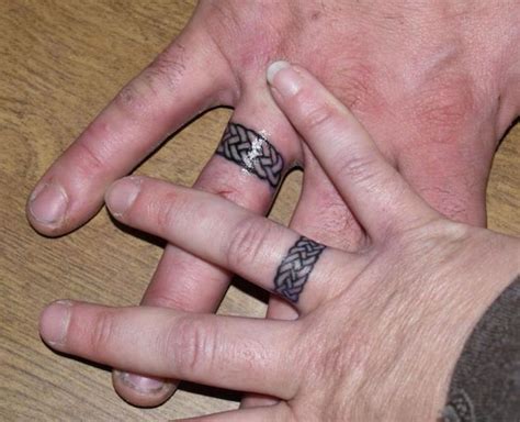 Share 72 Celtic Wedding Ring Tattoos In Cdgdbentre