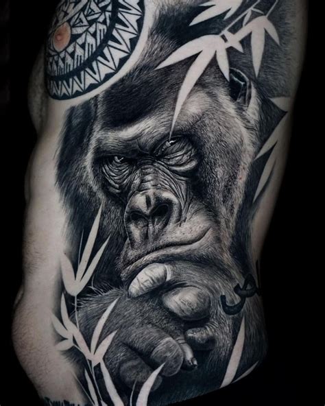 Share 80 Simple Gorilla Tattoo Best In Cdgdbentre