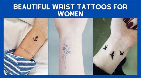 Share More Than 54 Wrist Tattoo Ideas For Women Latest In Cdgdbentre