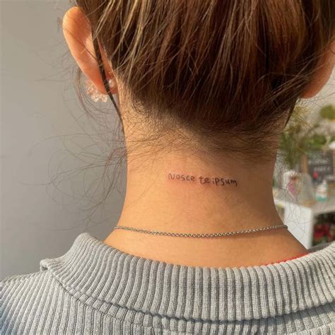 Share More Than 89 Meaningful Small Neck Tattoos Latest In Coedo Com Vn