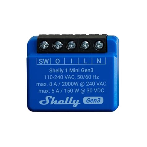 Shelly 1 Mini Gen3