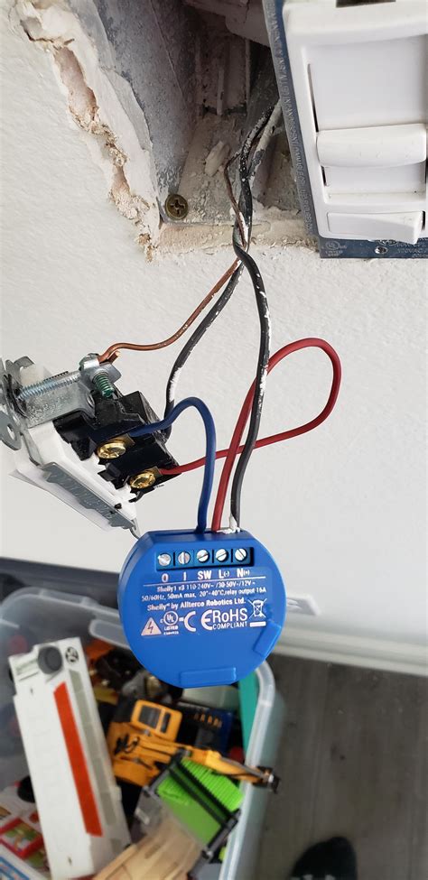 Shelly 1 Wiring Help Smarthome