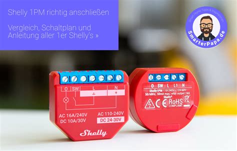 Shelly 1Pm Plus Anschlie En Schaltplan Amp Anleitung F R 1Er Serie