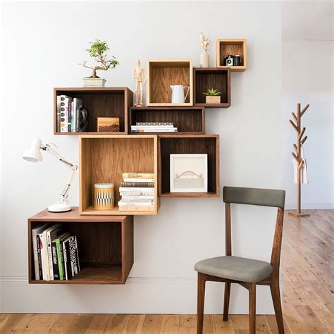 Maximizing Space with Shelving Cubes Wall Units